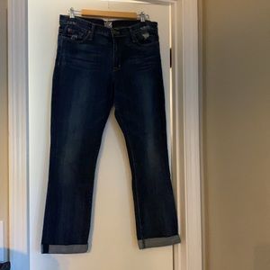 Hudson Tilda mid-rise cuff jeans